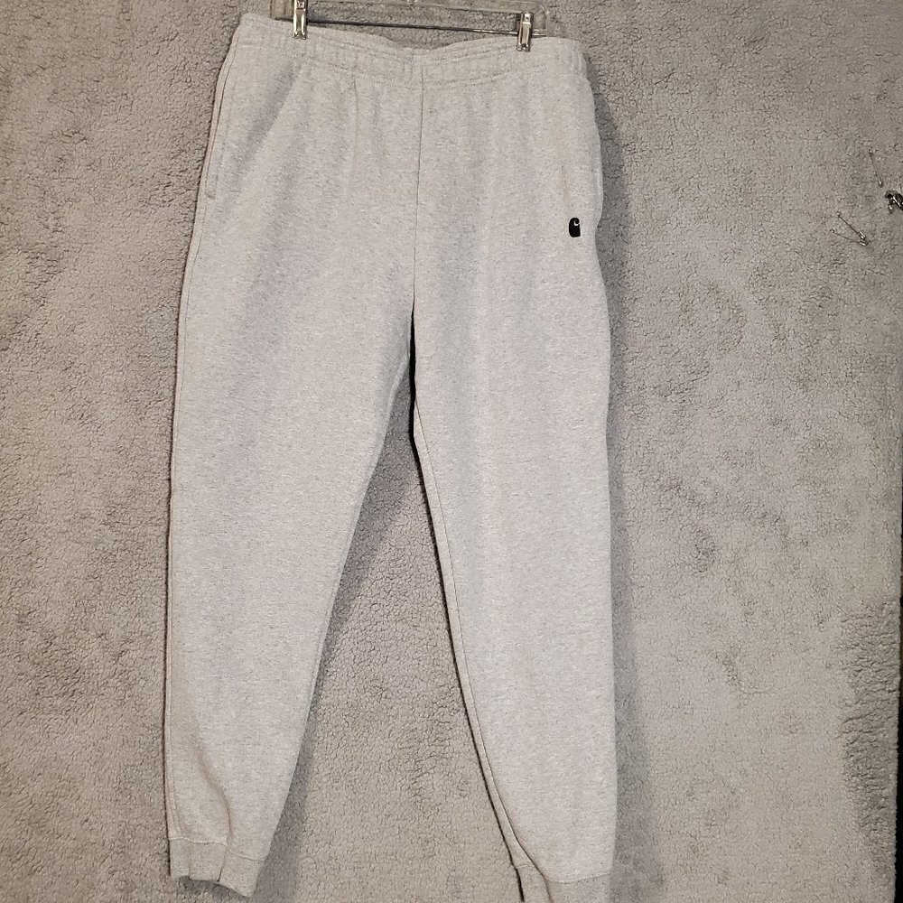 Relaxed Fit Gray Sweatpants Size L Comfy